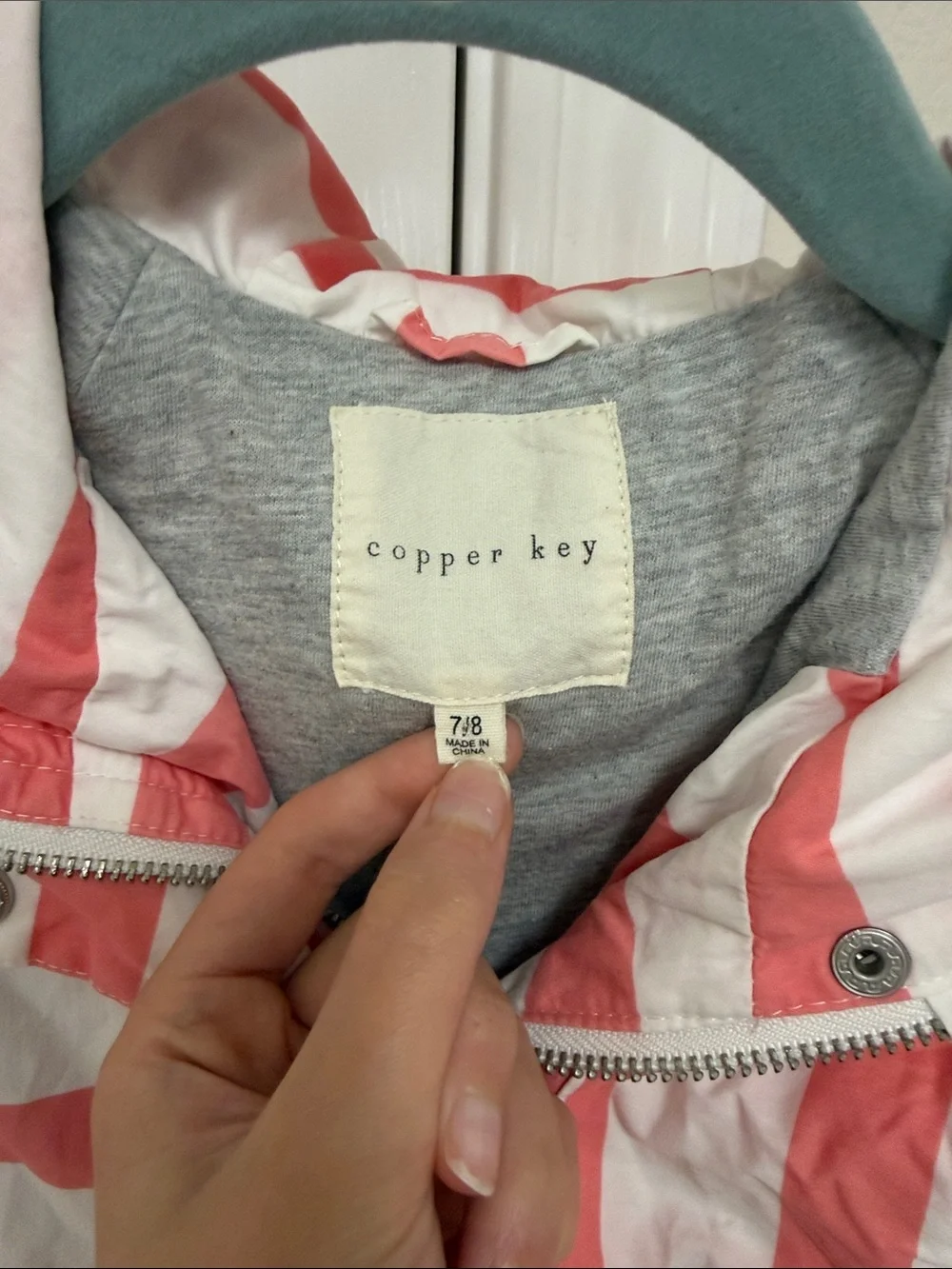 Copper Key lightweight hooded
